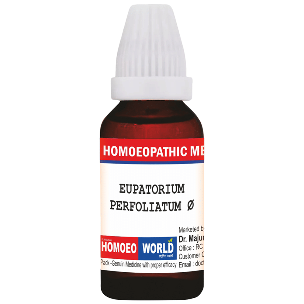 Dr. Majumder Homeo World Eupatorium Perfoliatum Mother Tincture (30ml Each) Q