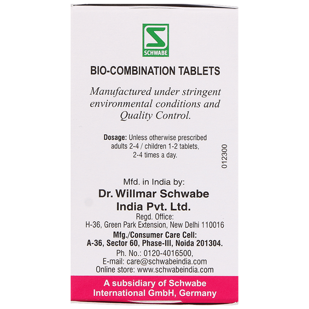 Dr Willmar Schwabe Bio-Combination BC 25 Tablet