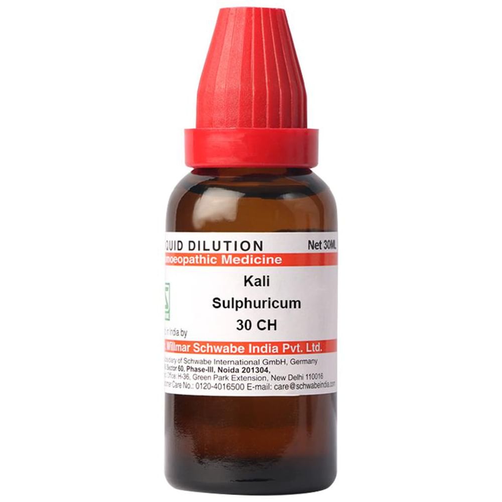 Dr Willmar Schwabe India Kali Sulphuricum Dilution 30 CH