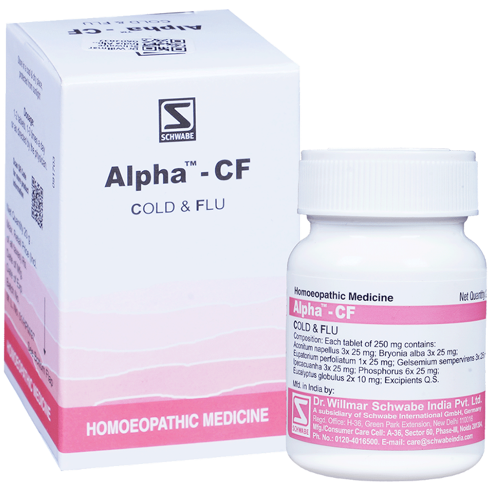 Dr Willmar Schwabe India Alpha - CF Tablet