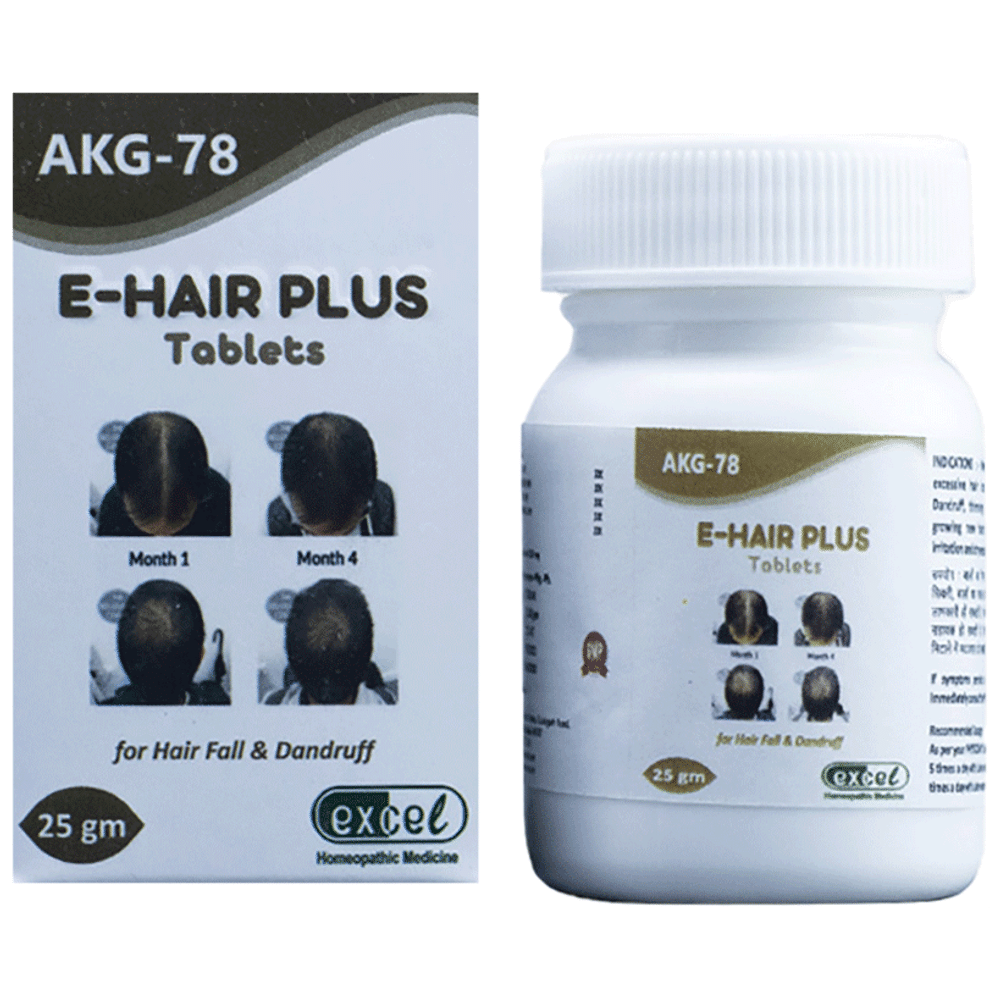 Excel AKG 78 E-Hair Plus Tablet