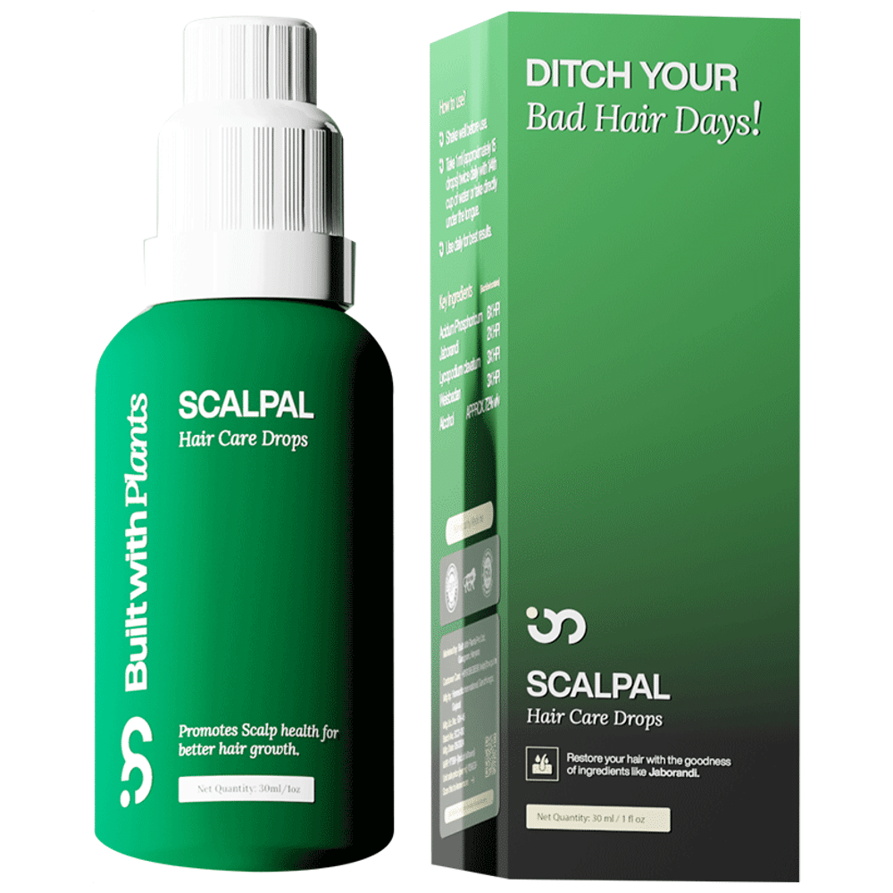 Built With Plants Scalpal Hair Care Drops