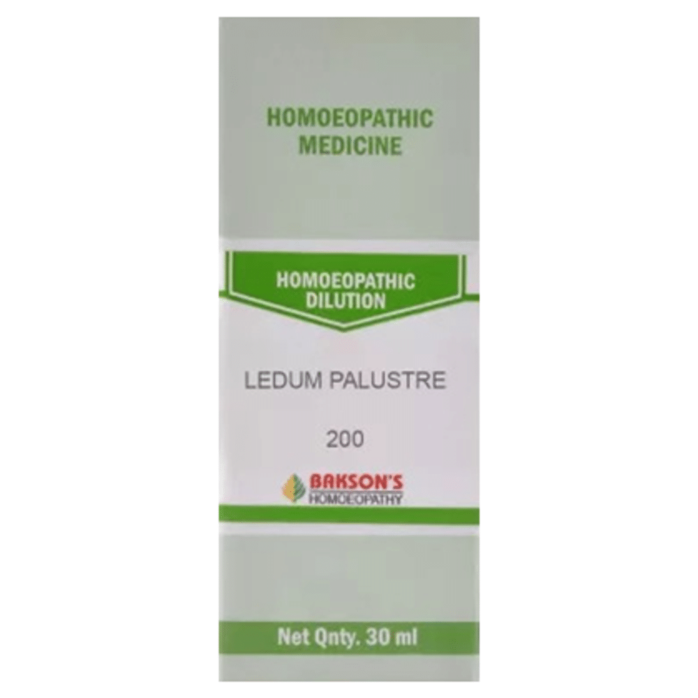 Bakson's Homeopathy Ledum Palustre Dilution 200 CH