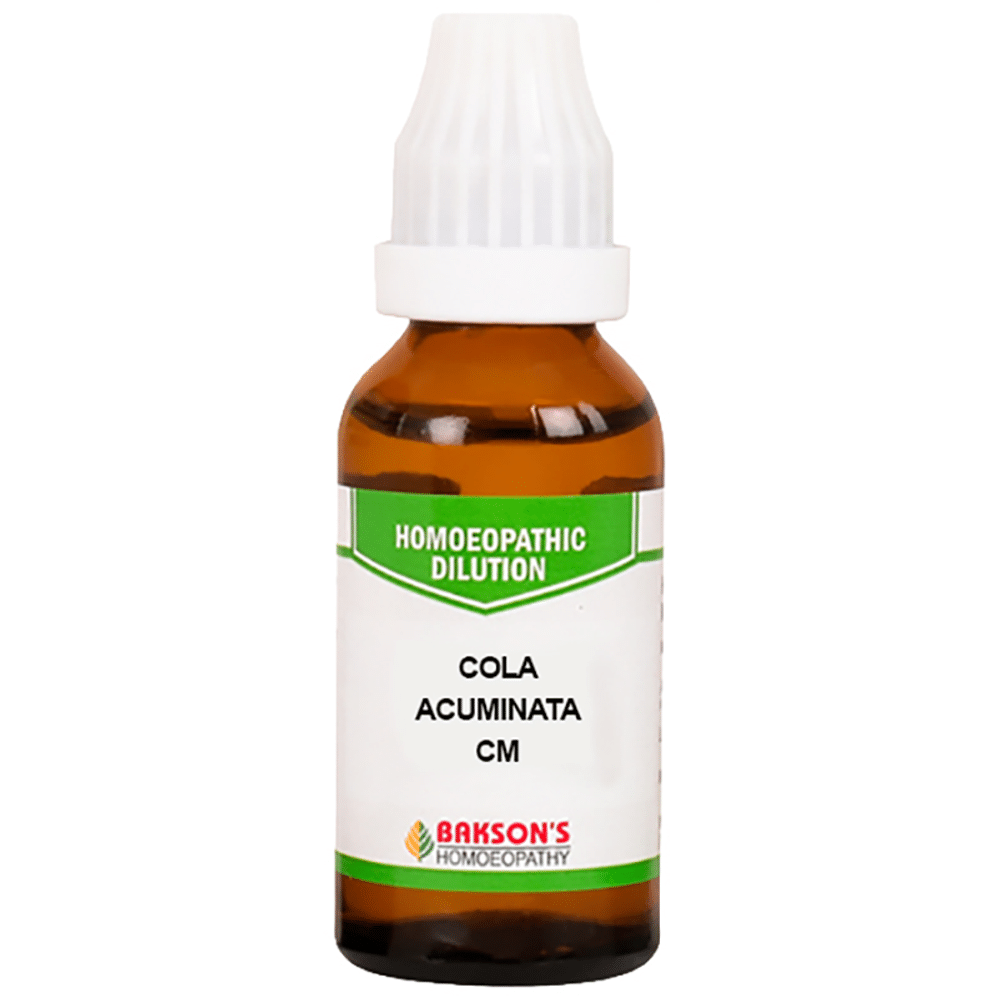 Bakson's Homeopathy Cola Acuminata Dilution CM