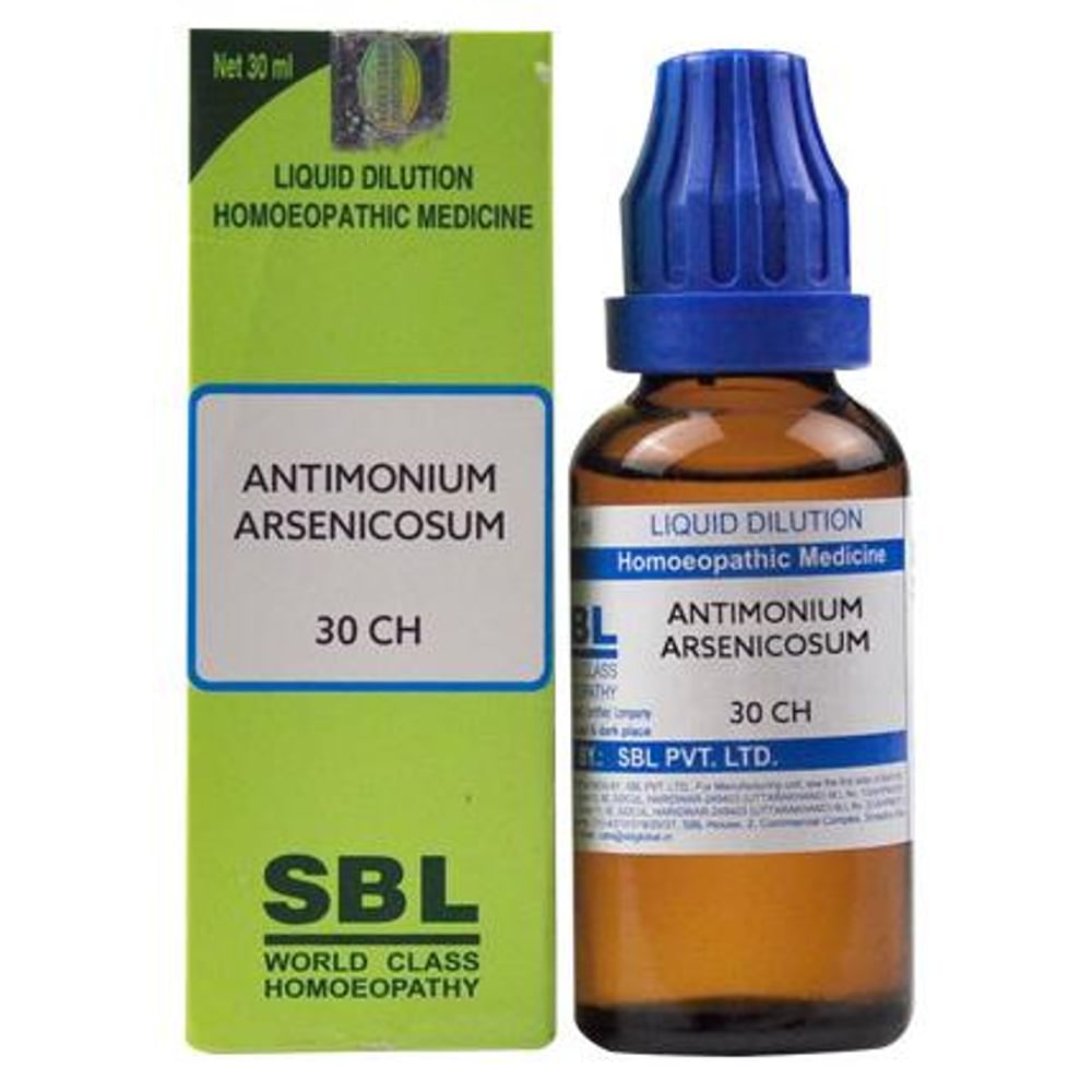 SBL Antimonium Arsenicosum Dilution 30 CH