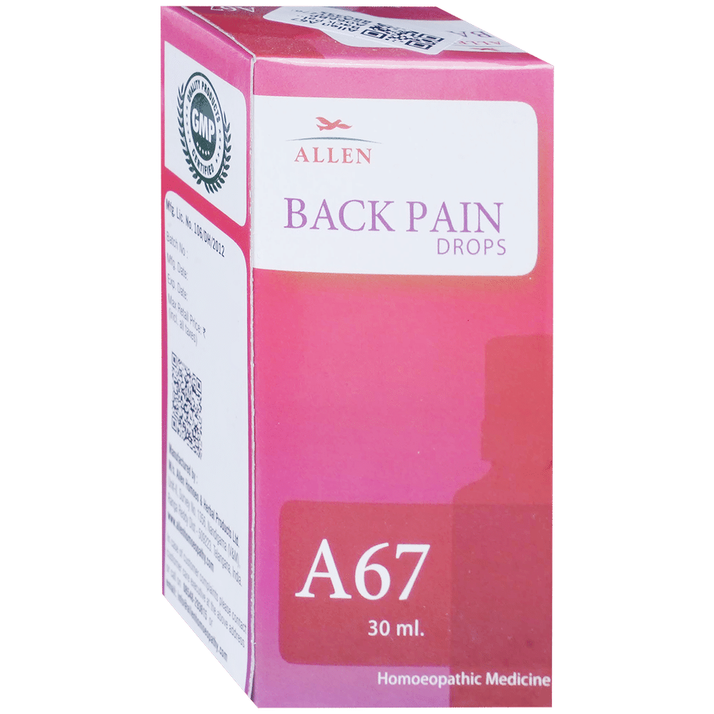 Allen A67 Back Pain Drop