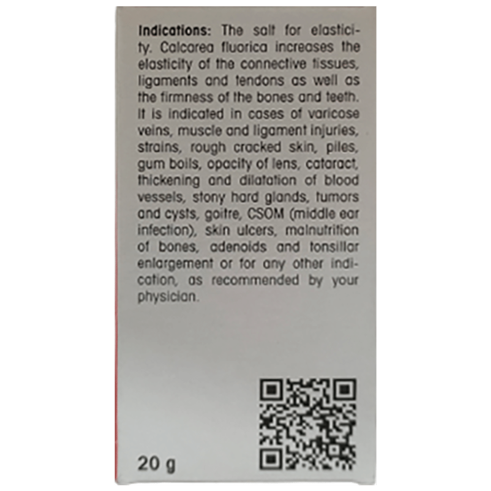 Dr Reckeweg &Co.gmbH Calcarea Fluorica Biochemic Tablet 12X