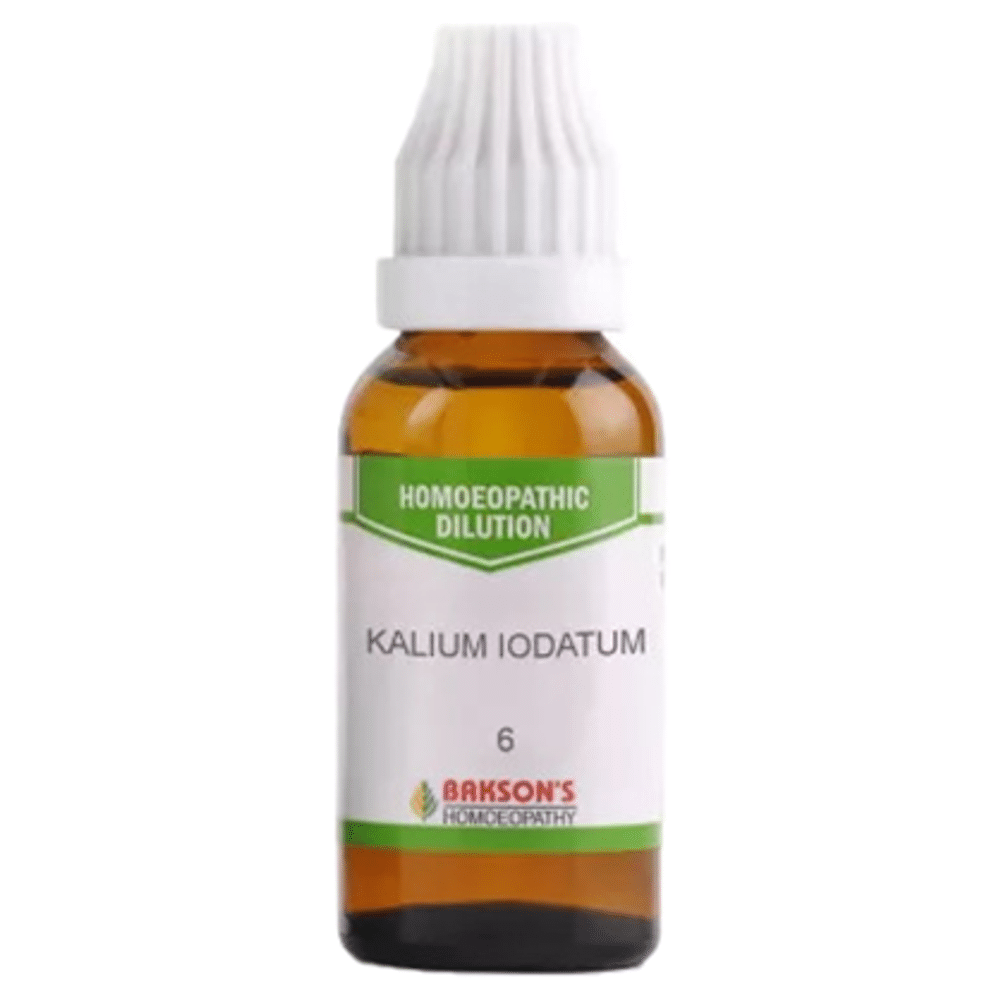 Bakson's Homeopathy Kalium Iodatum Dilution 6 CH