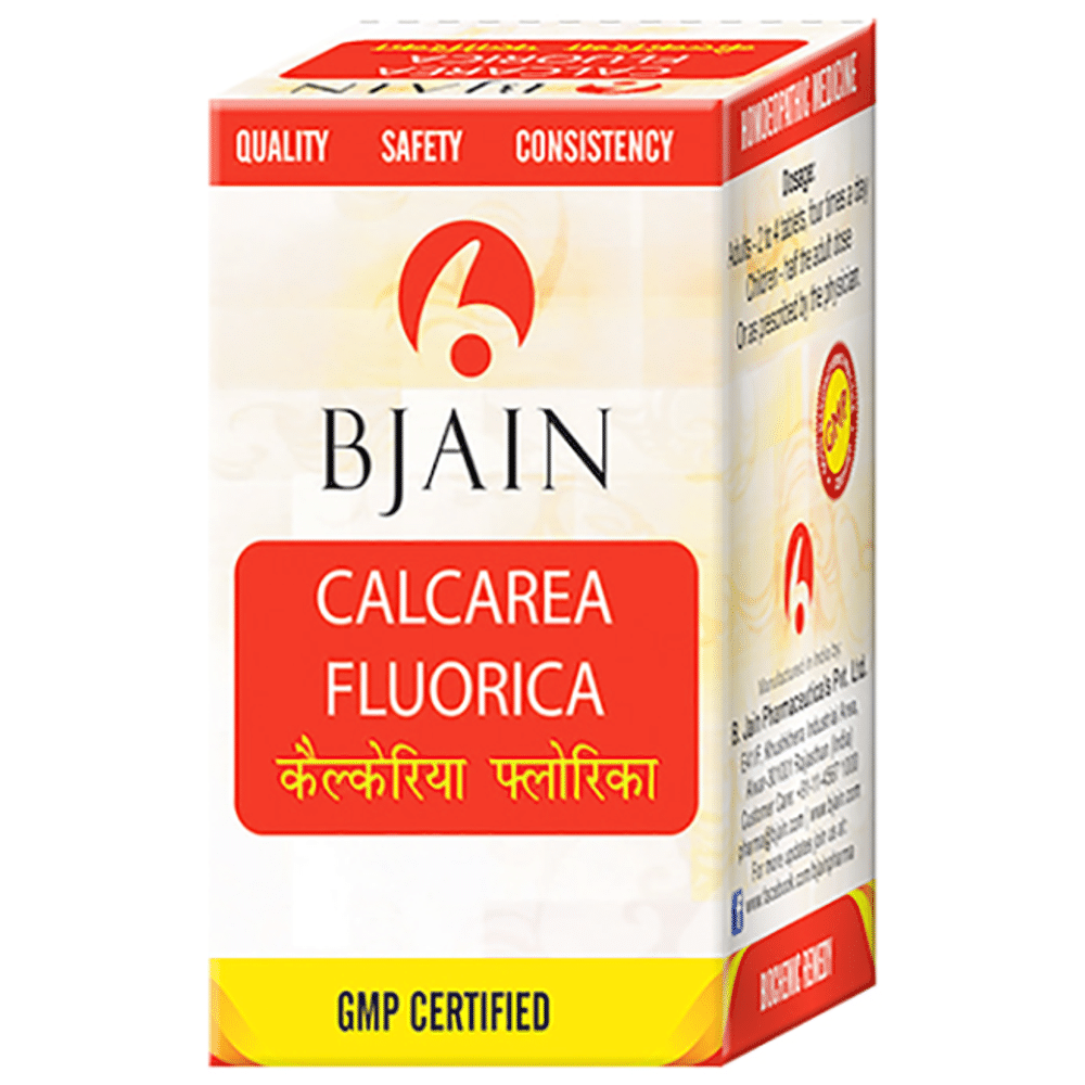 Bjain Calcarea Fluorica Biochemic Tablet 3X