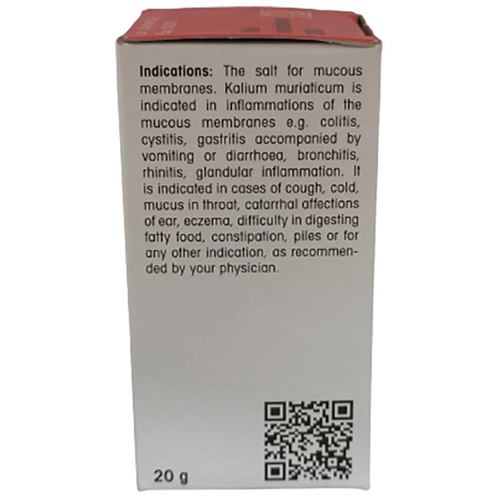 Dr Reckeweg &Co.gmbH Kali Muricaticum Biochemic Tablet 30X