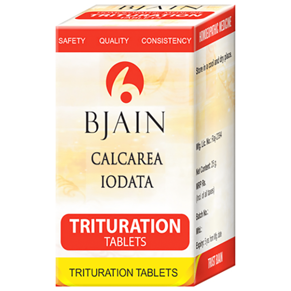 Bjain Calcarea Iodata Trituration Tablet 3X