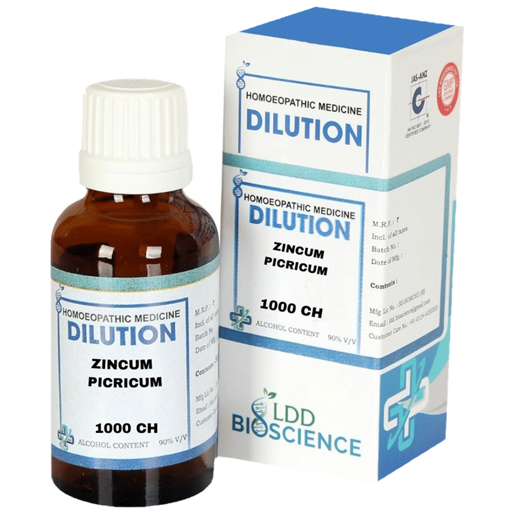 LDD Bioscience Zincum Picricum Dilution 1000 CH