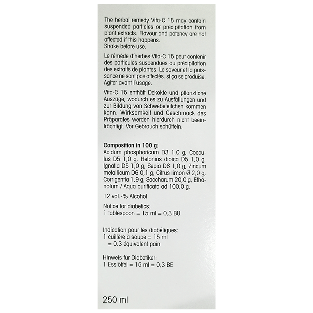 Dr. Reckeweg Vita-C 15 Sedative Nerve Tonic