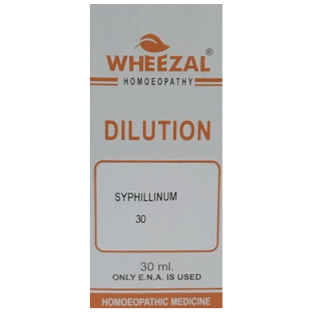 Wheezal Syphillinum Dilution 30