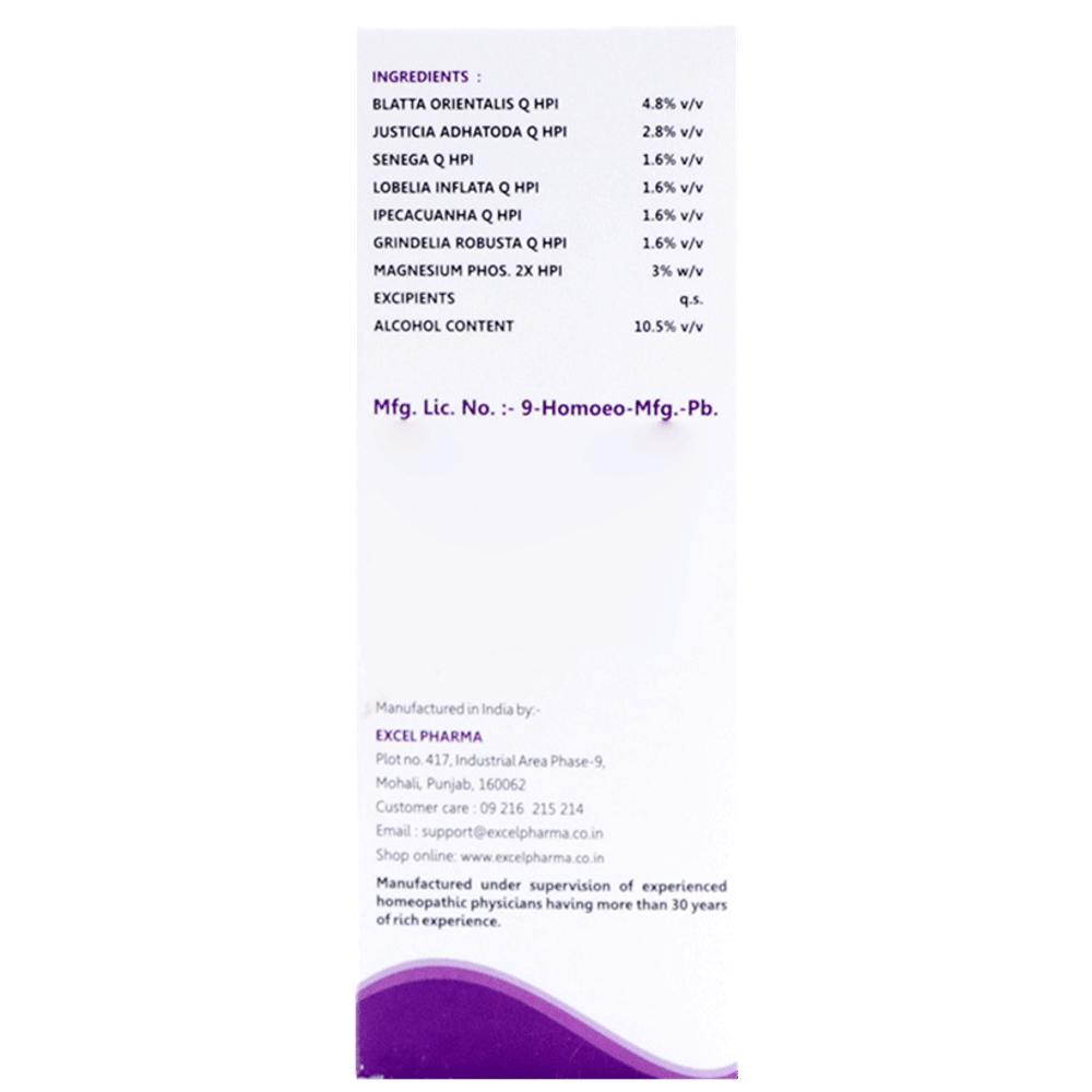 Excel AKG 32 E-Asthma Syrup