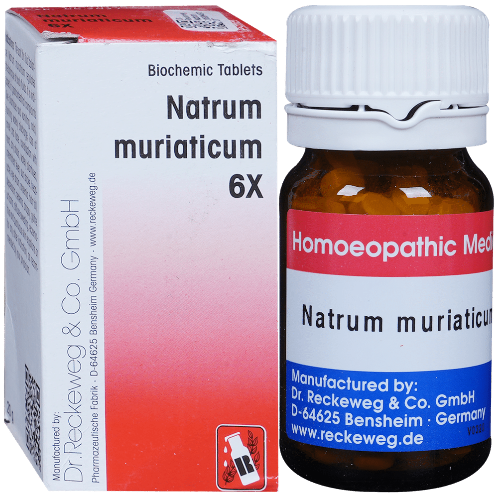 Dr. Reckeweg Natrum Muriaticum Biochemic Tablet 6X