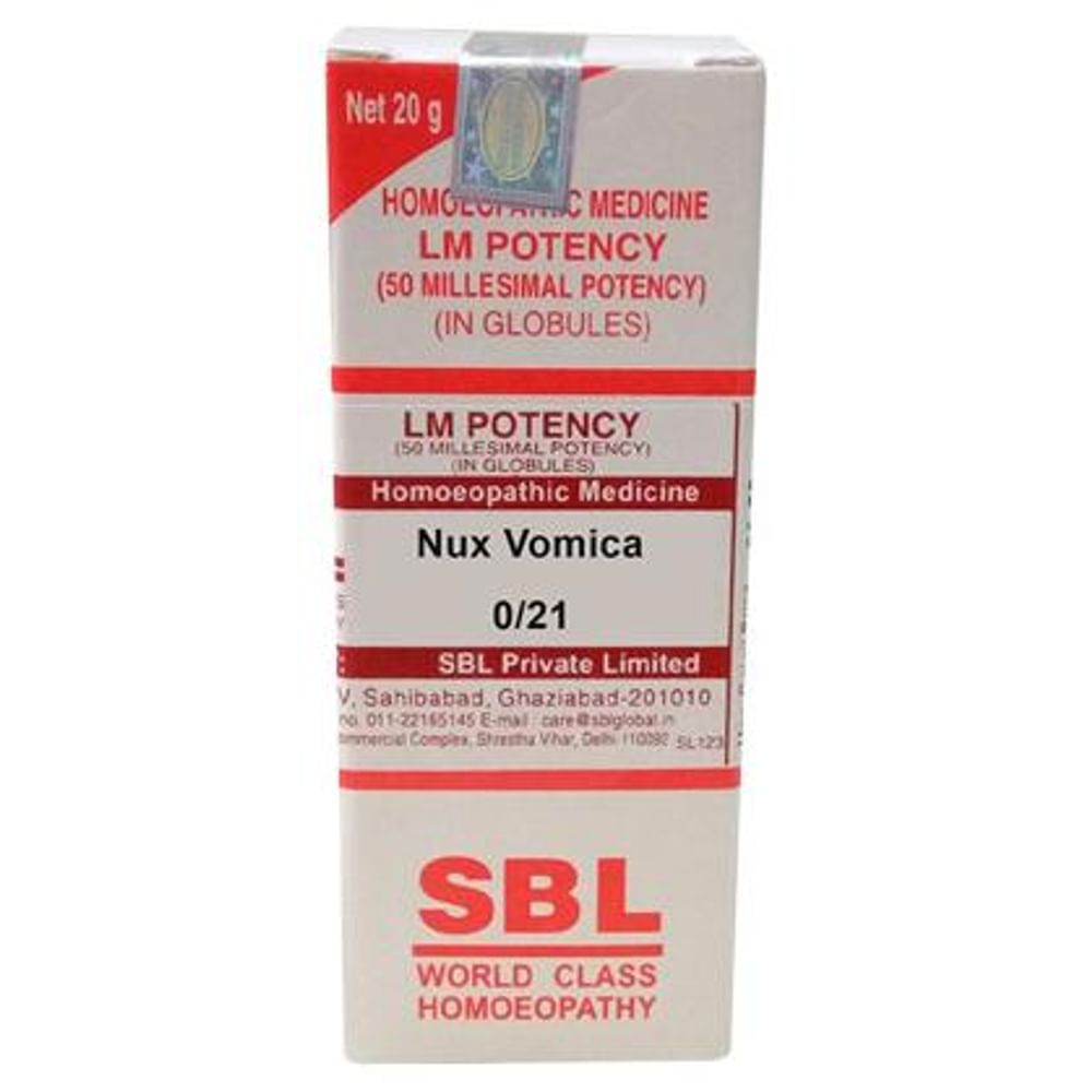 SBL Nux Vomica 0/21 LM