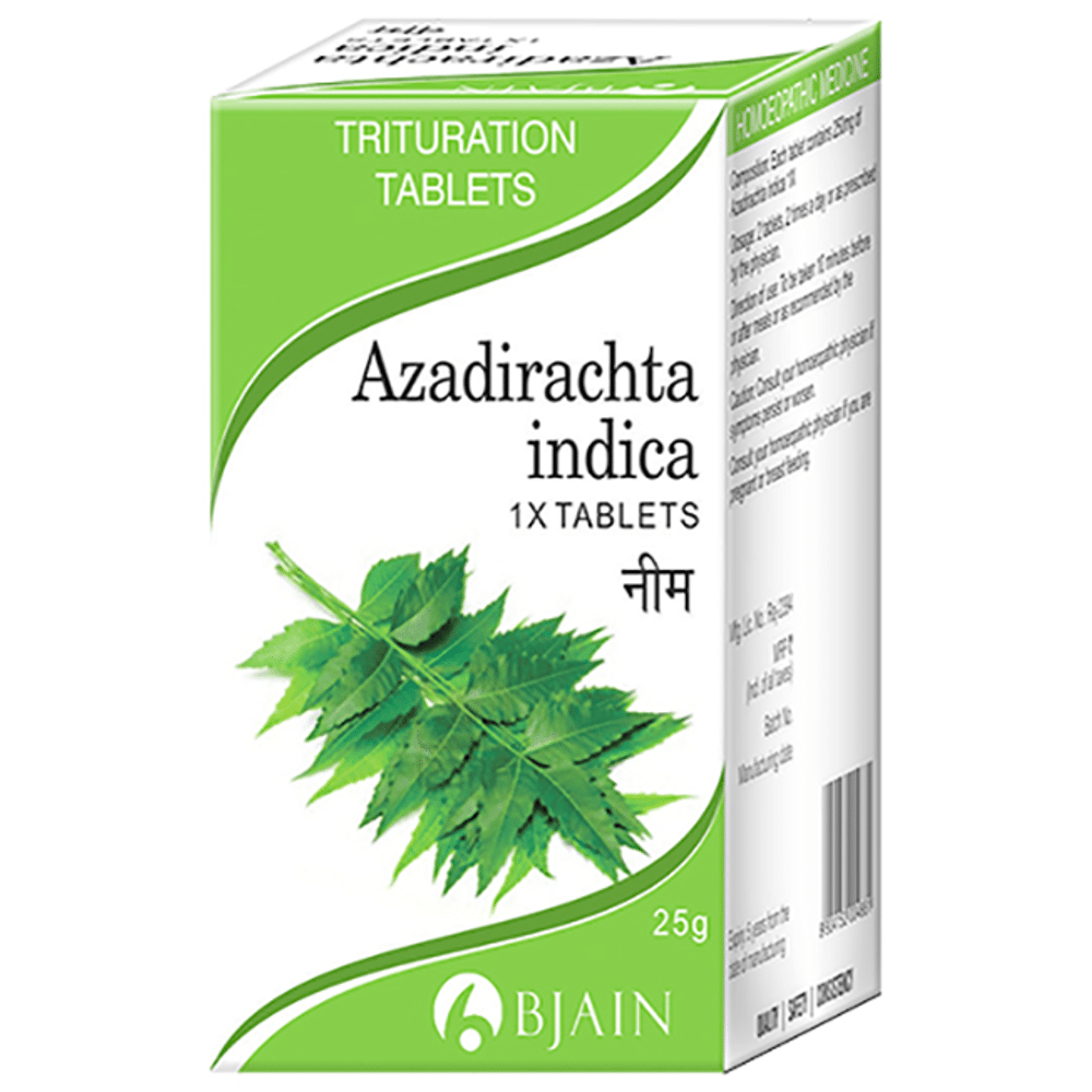 Bjain Azadirachta Indica Trituration Tablet 1X