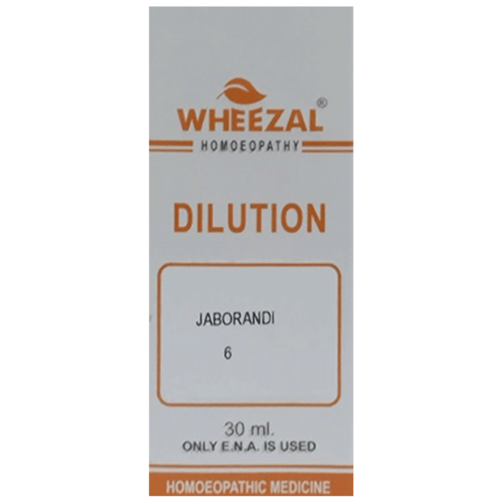 Wheezal Jaborandi Dilution 6