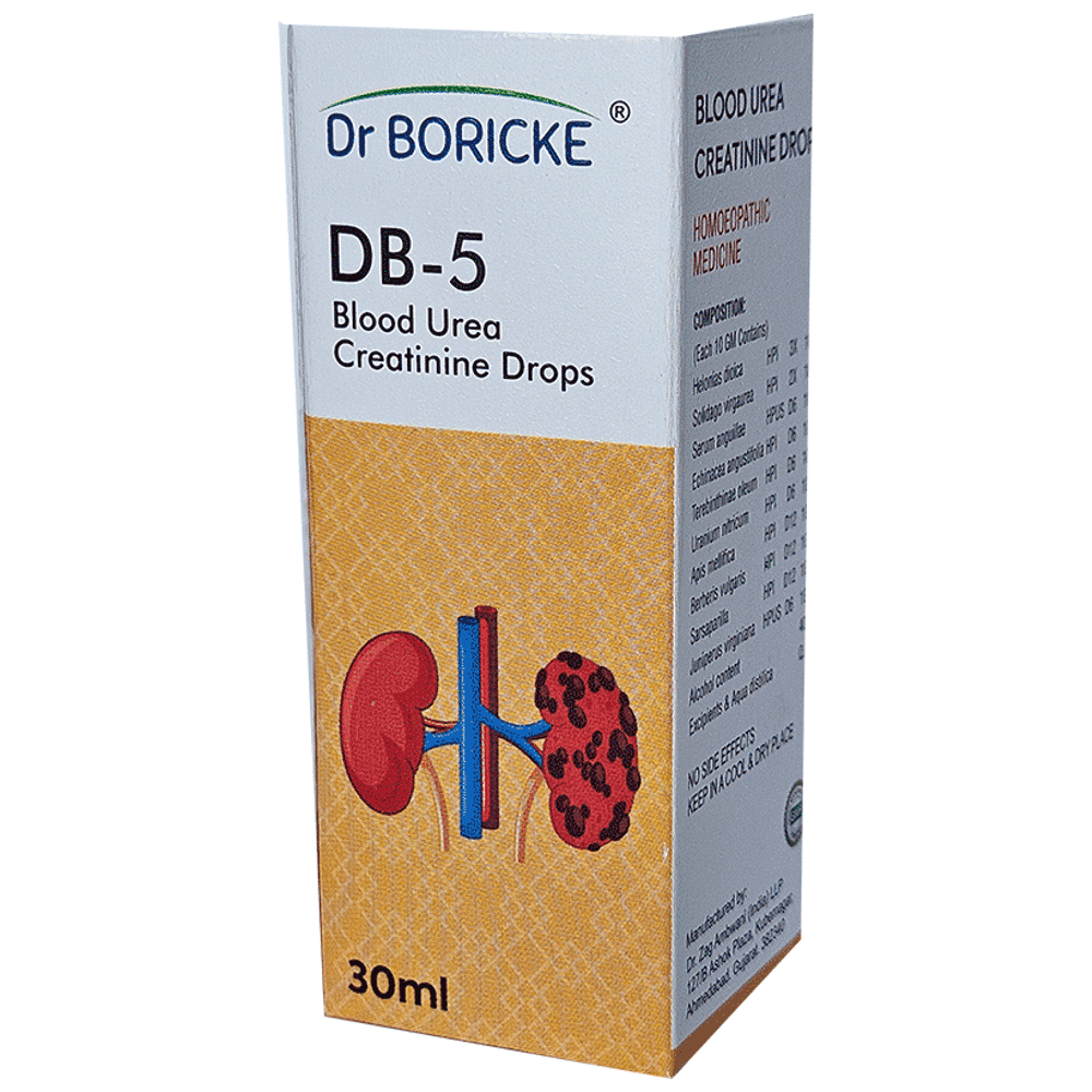 Dr Boricke DB 5 Blood Urea Creatinine Drop