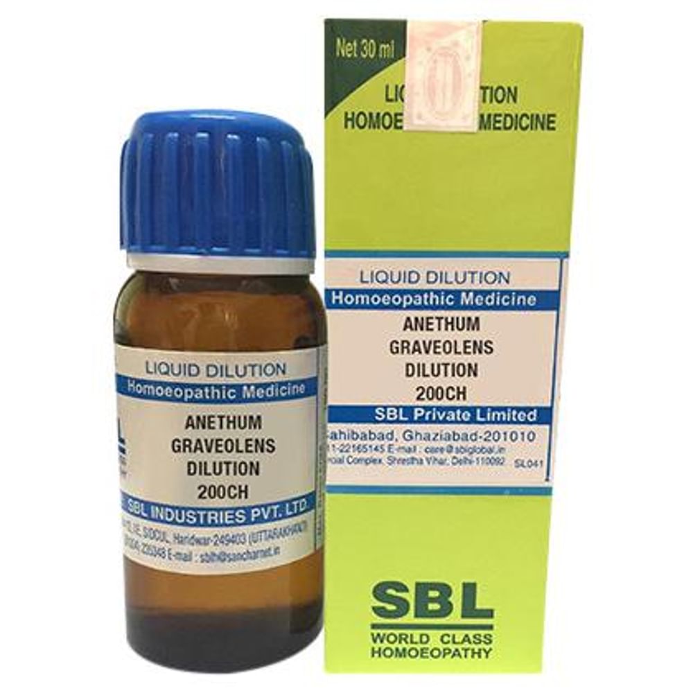 SBL Anethum Graveolens Dilution 200 CH