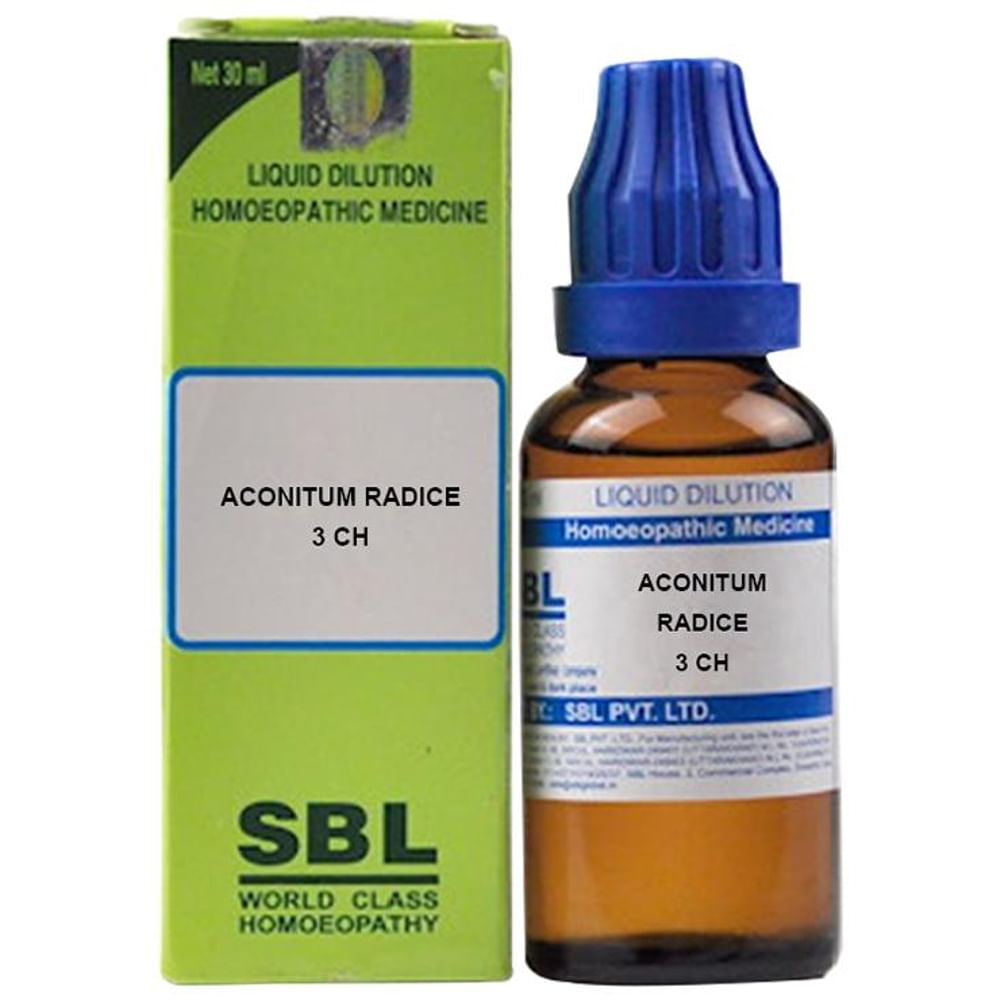 SBL Aconitum Radice Dilution 3 CH