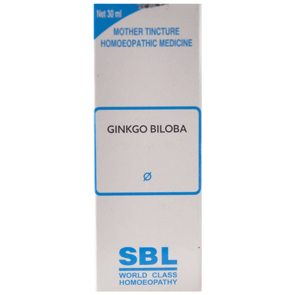 SBL Ginkgo Biloba Mother Tincture Q