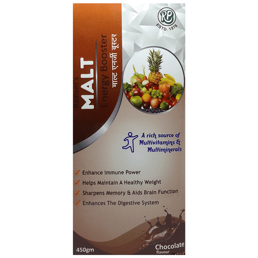 Radient Malt Energy Booster Chocolate