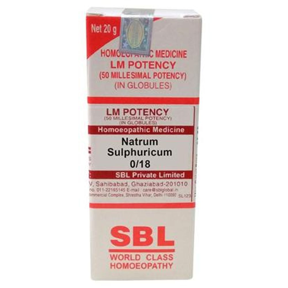 SBL Natrum Sulphuricum 0/18 LM