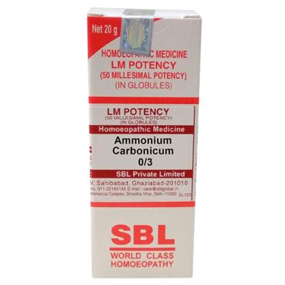 SBL Ammonium Carbonicum 0/3 LM