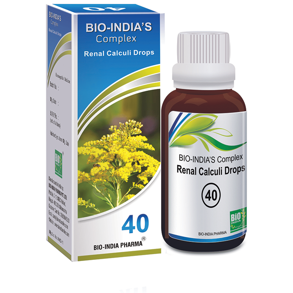 Bio India Complex 40 Renal Calculi Drop