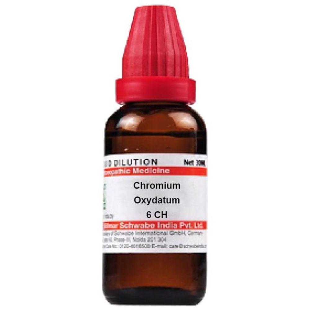 Dr Willmar Schwabe India Chromium Oxydatum Dilution 6 CH