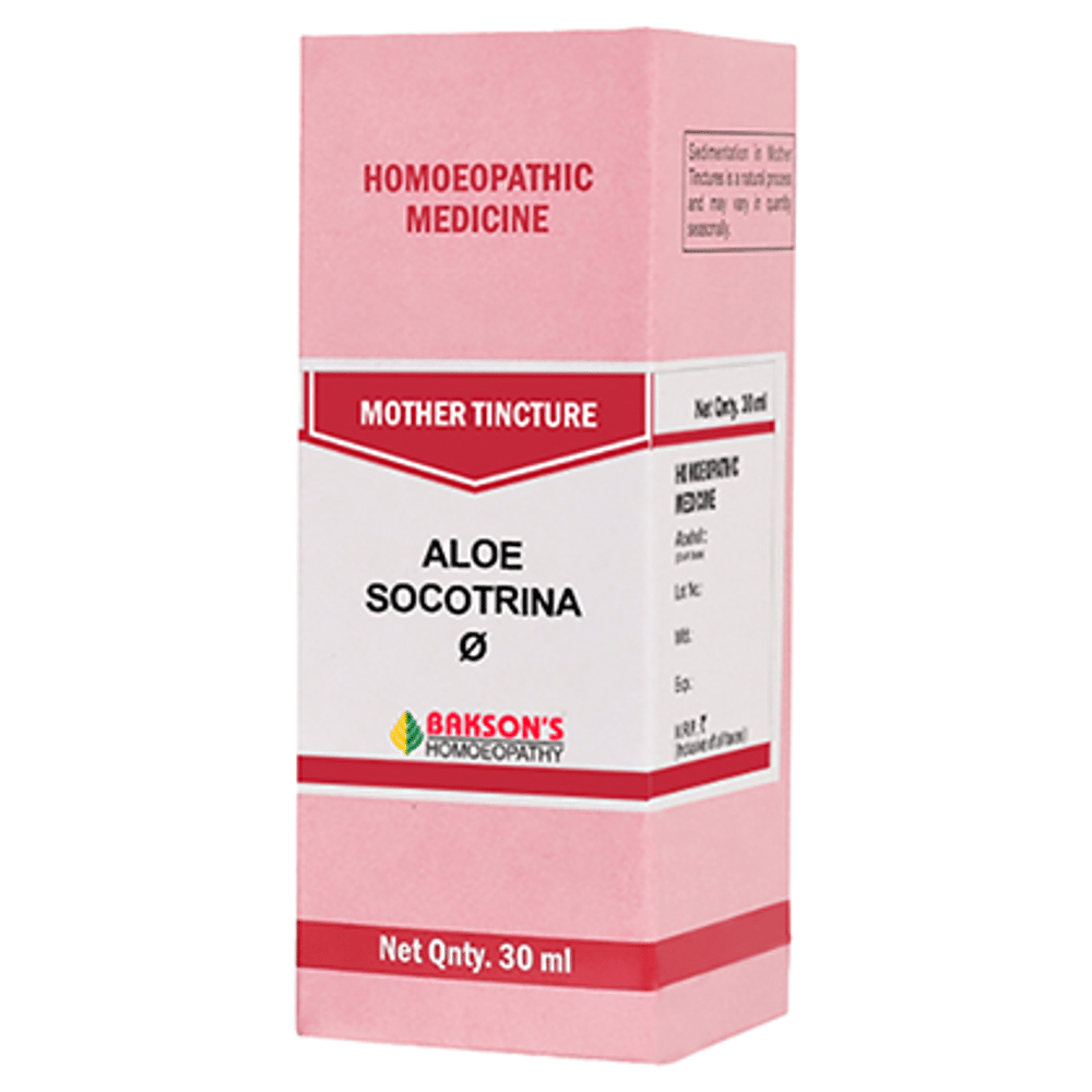 Bakson's Homeopathy Aloe Socotrina Mother Tincture Q