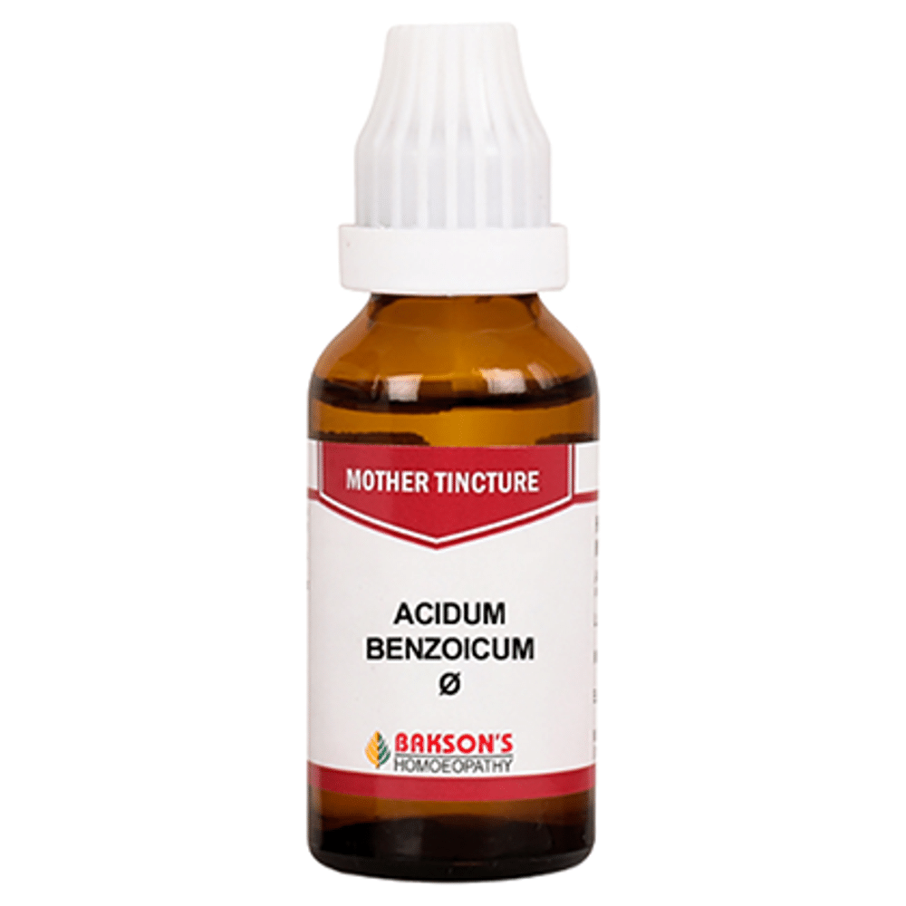 Bakson's Homeopathy Acidum Benzoicum Mother Tincture Q