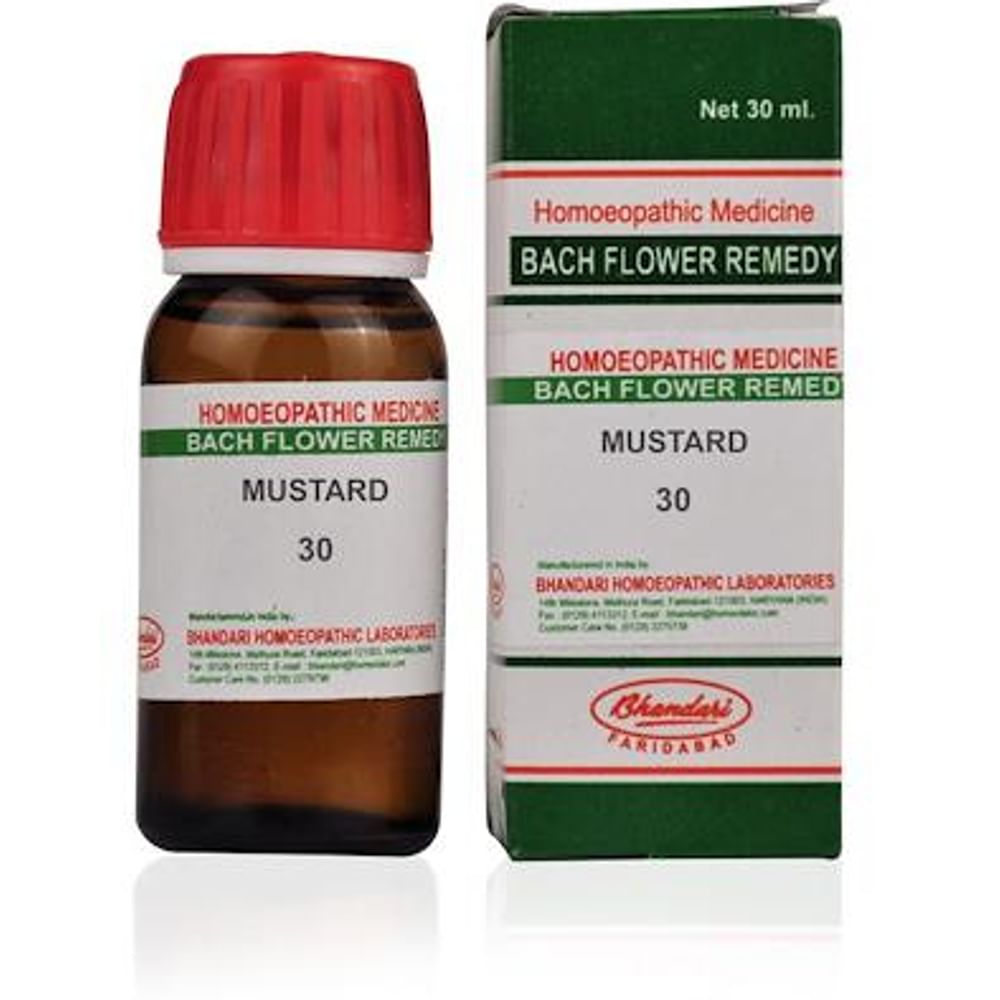 Bhandari Bach Flower Mustard 30