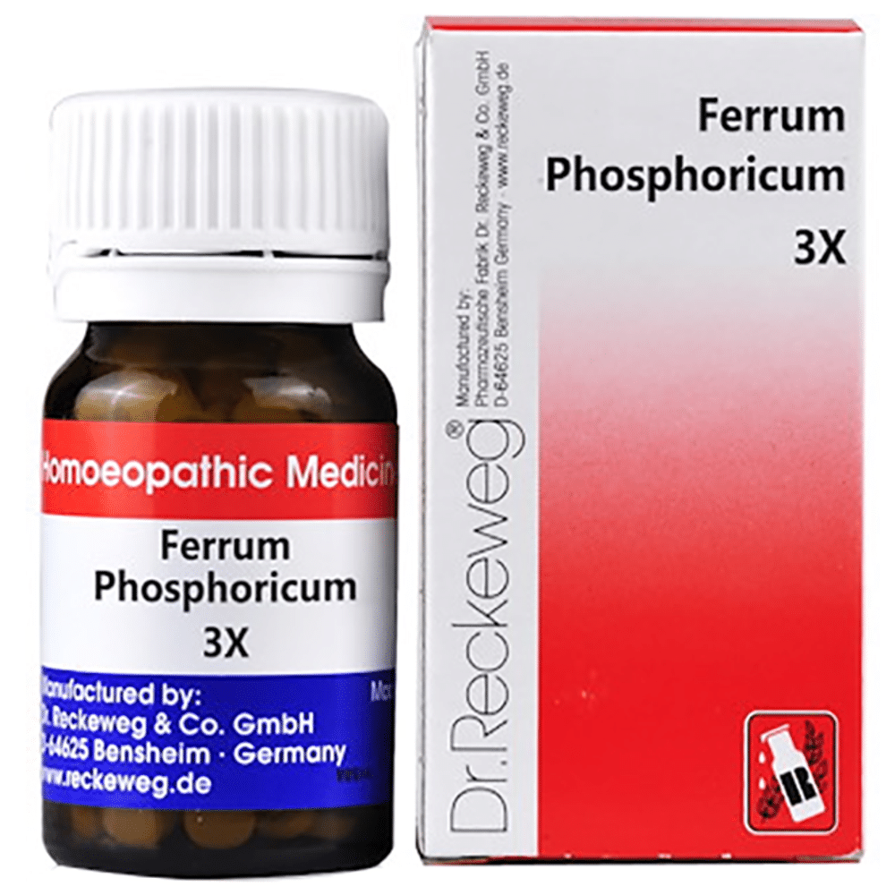 Dr. Reckeweg Ferrum Phosphoricum Biochemic Tablet 3X