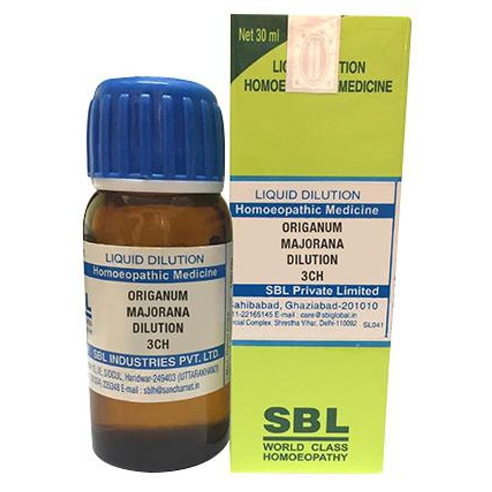 SBL Origanum Majorana Dilution 3 CH