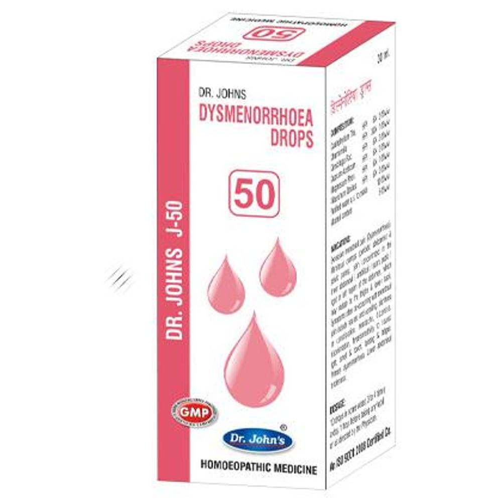 Dr. Johns J-50 Dysmenorrhoea Drop