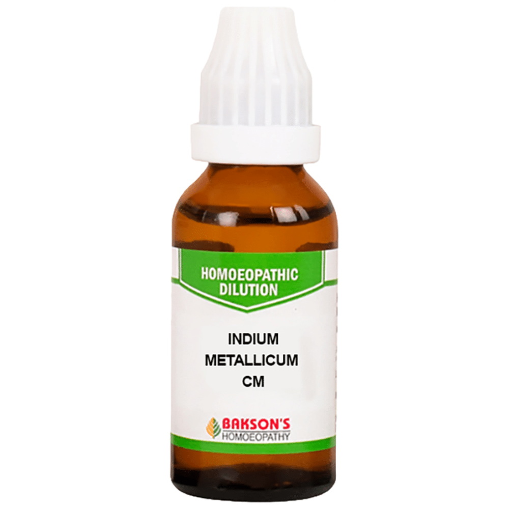 Bakson's Homeopathy Indium Metallicum Dilution CM