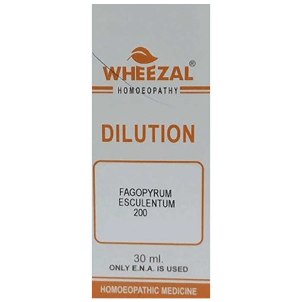 Wheezal Fagopyrum Esculentum Dilution 200