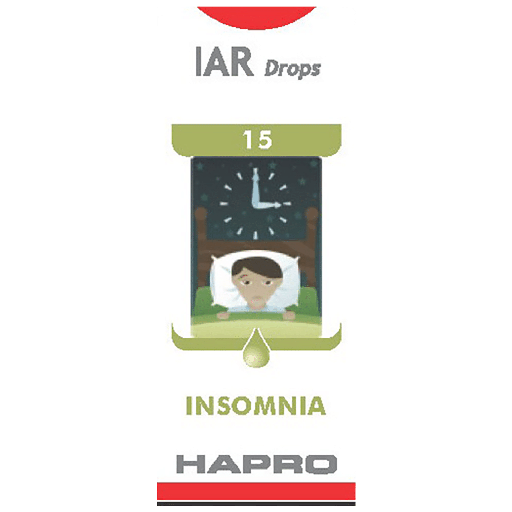 Hapro IAR Drop No. 15 (For Insomnia)