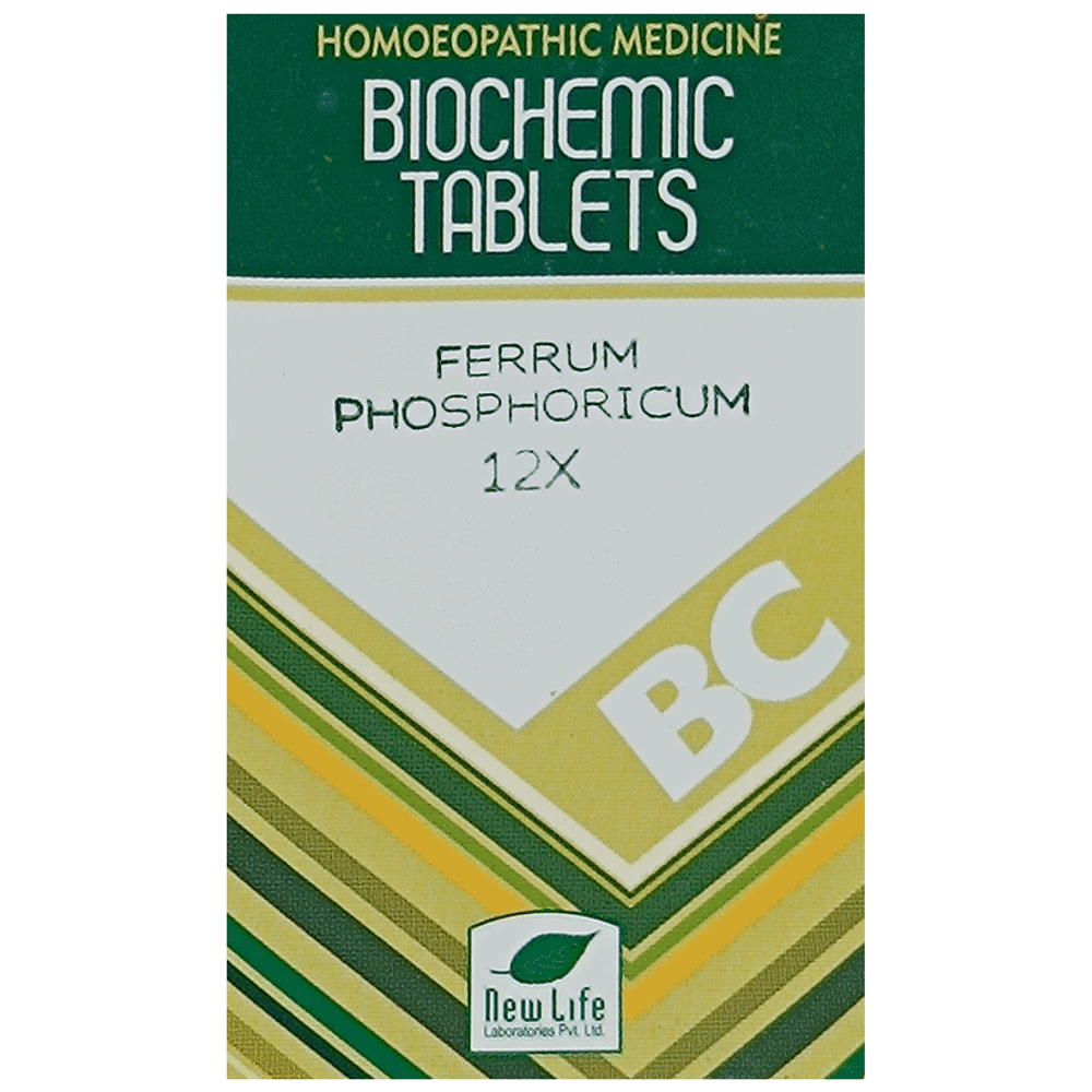 New Life Ferrum Phosphoricum Biochemic Tablet 12X