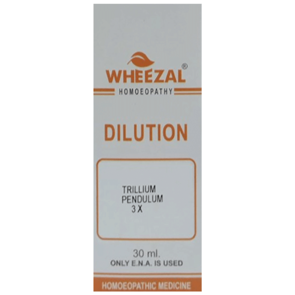 Wheezal Trillium P. Dilution 3X