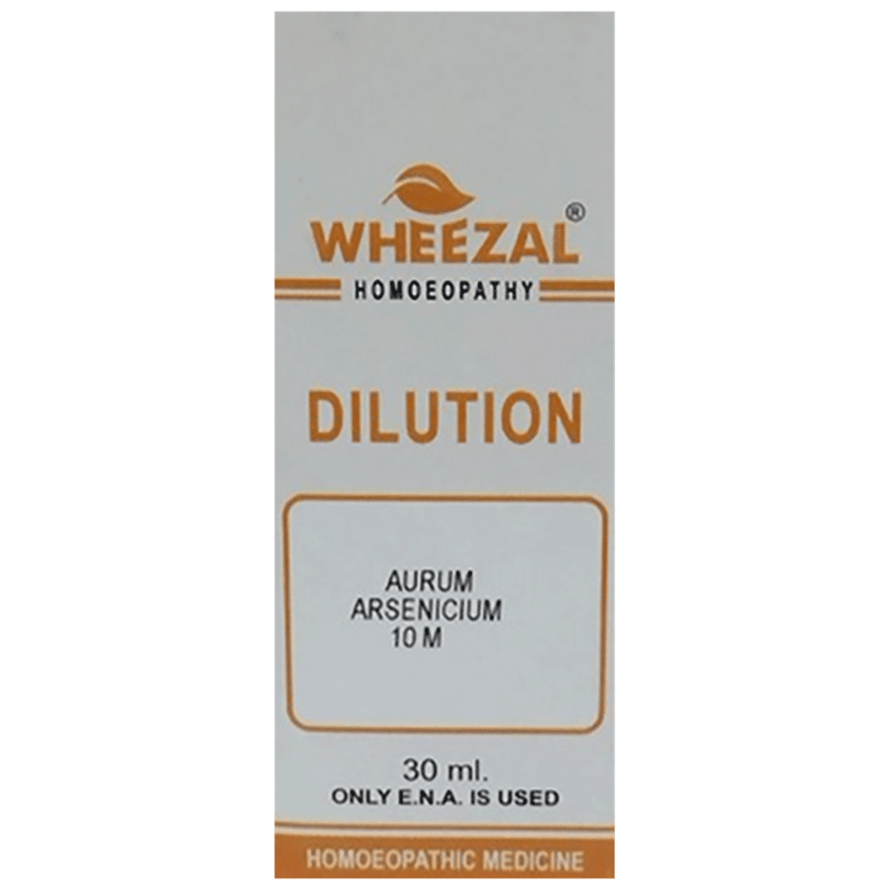 Wheezal Aurum Arsenicium Dilution 10M