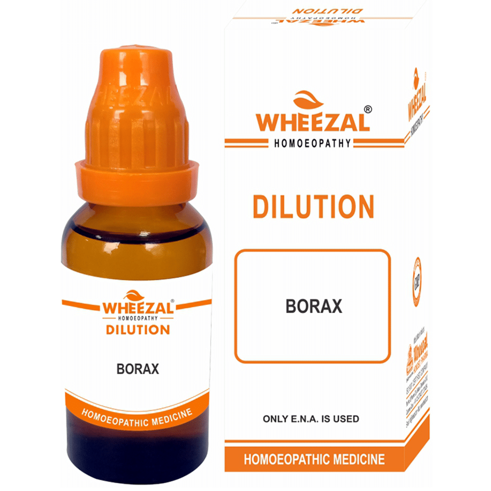 Wheezal Borax Dilution 50M