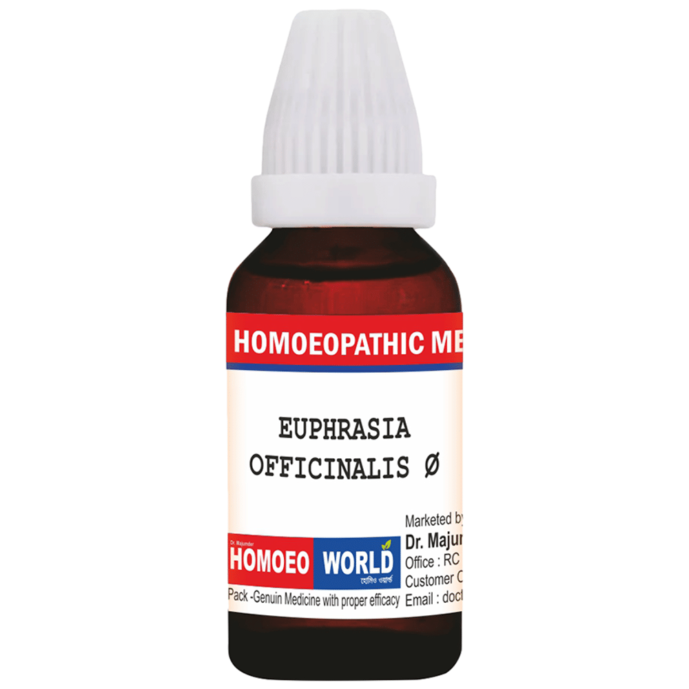 Dr. Majumder Homeo World Euphrasia Officinalis Mother Tincture (30ml Each) Q