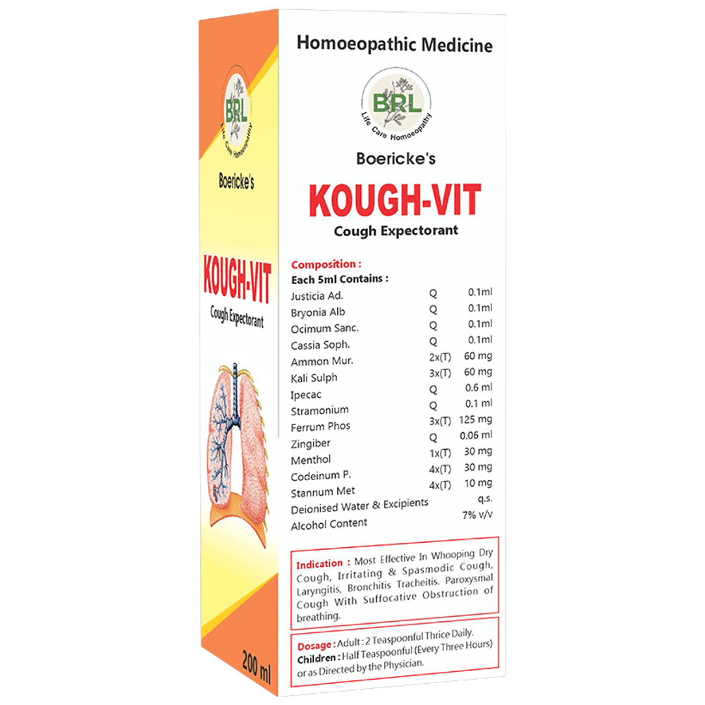 BRL Kough-Vit Cough Expectorant