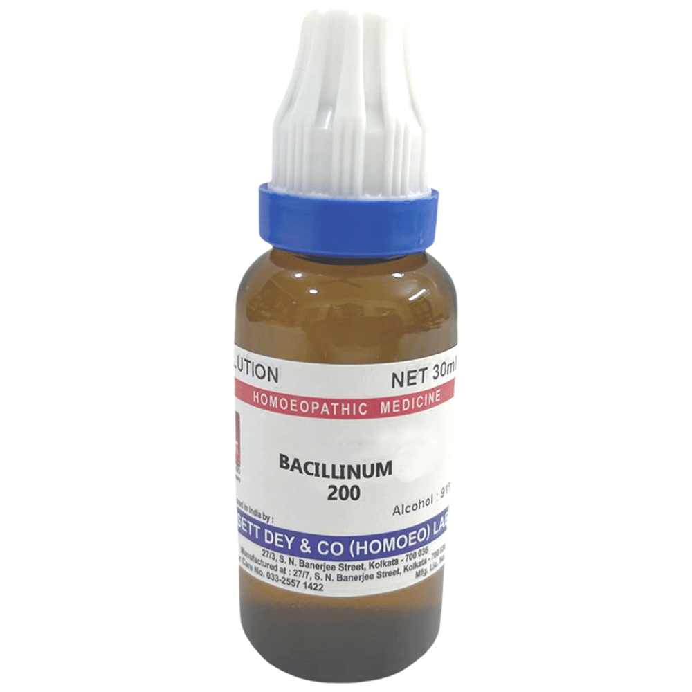 Sett Dey Bacillinum Dilution 200