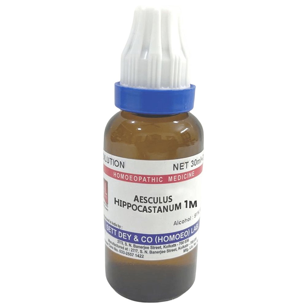 Sett Dey Aesculus Hippocastanum Dilution 1M