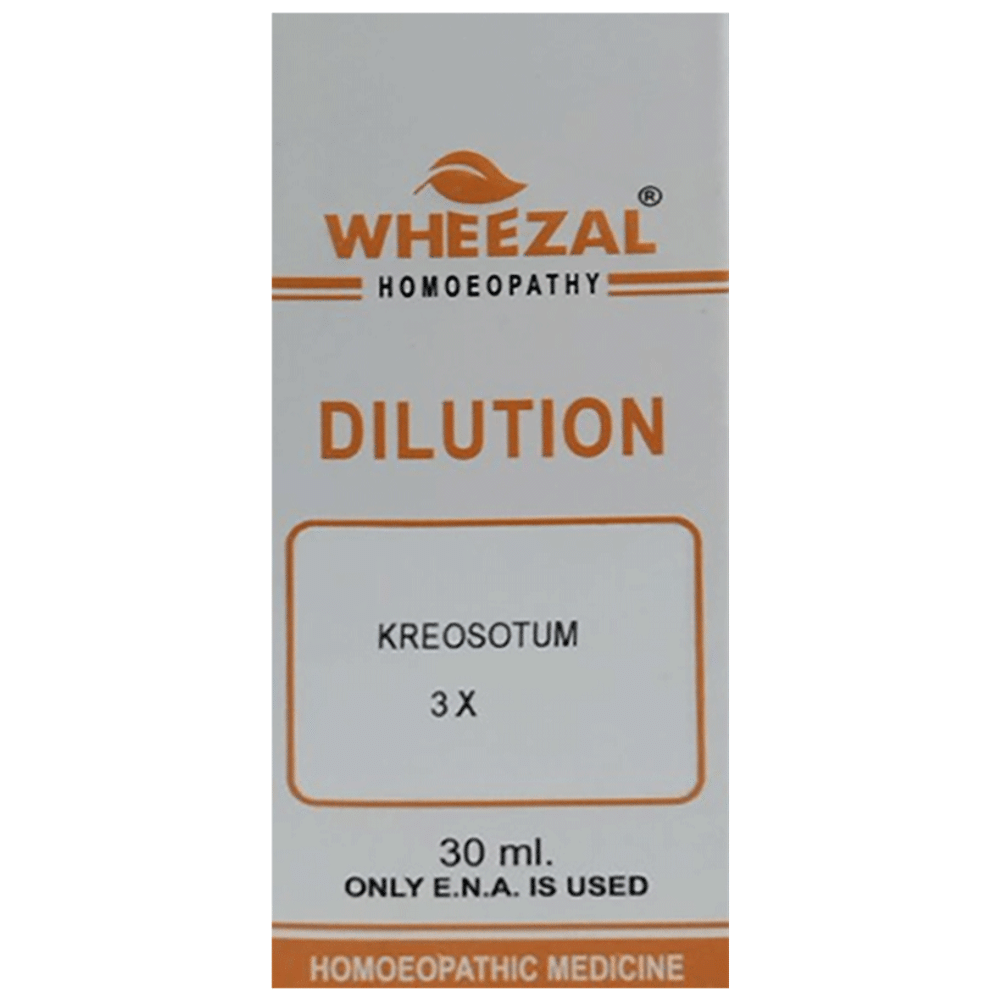 Wheezal Kreosotum Dilution 3X